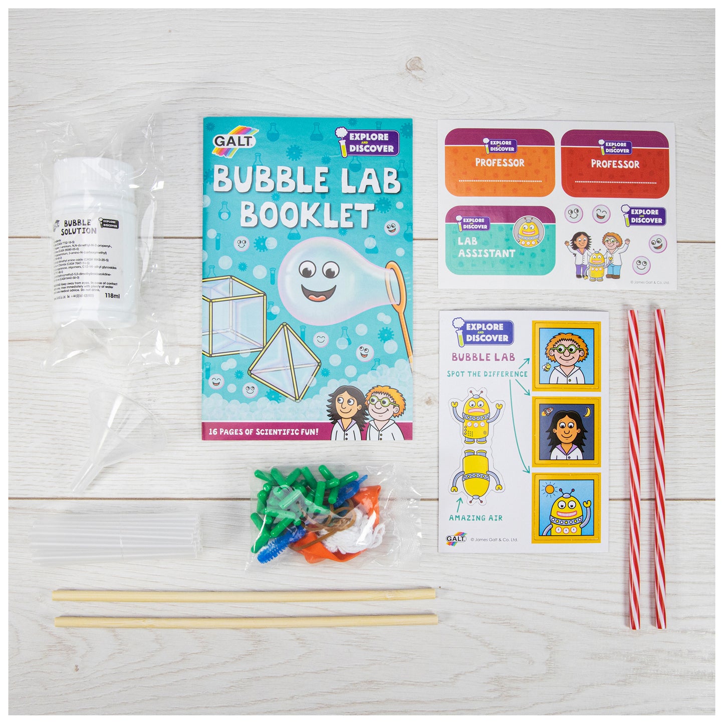 Explore And Discover - Bubble Lab