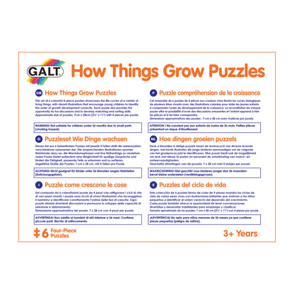 How Things Grow Puzzles