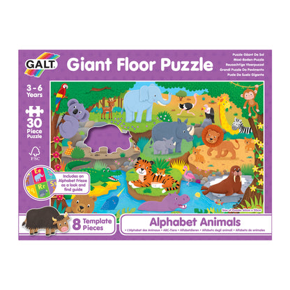 Giant Floor Puzzle: Alphabet Animals