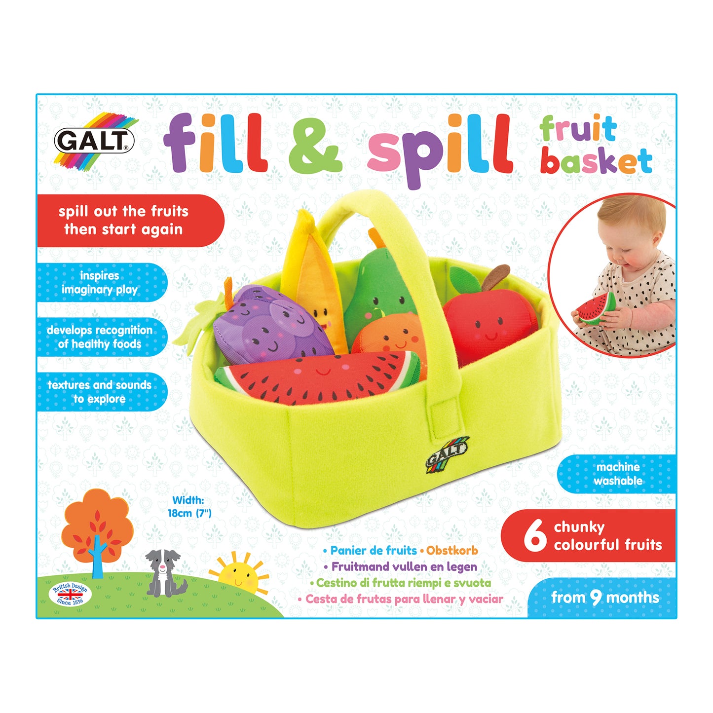 Fill And Spill Fruit Basket