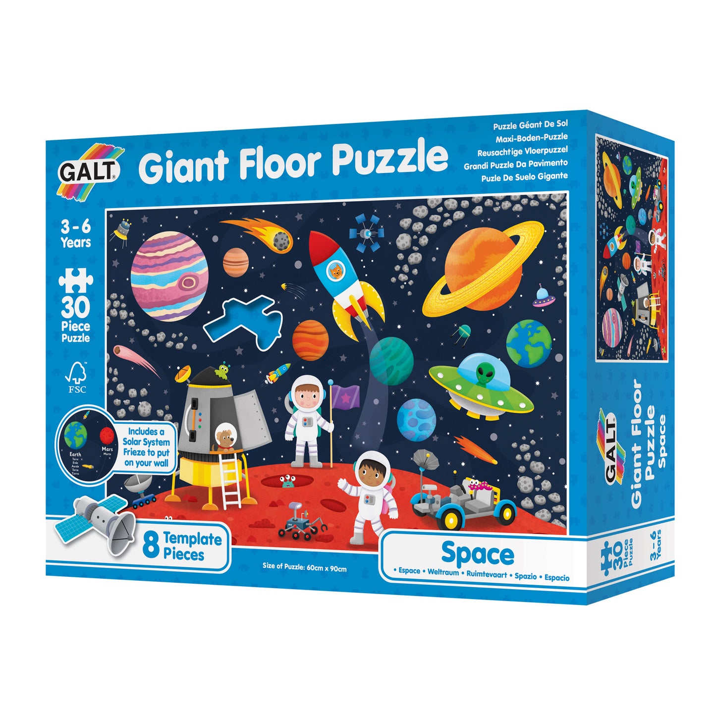 Giant Floor Puzzle: Space