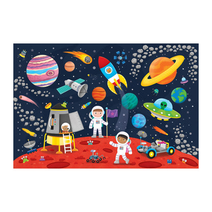 Giant Floor Puzzle: Space