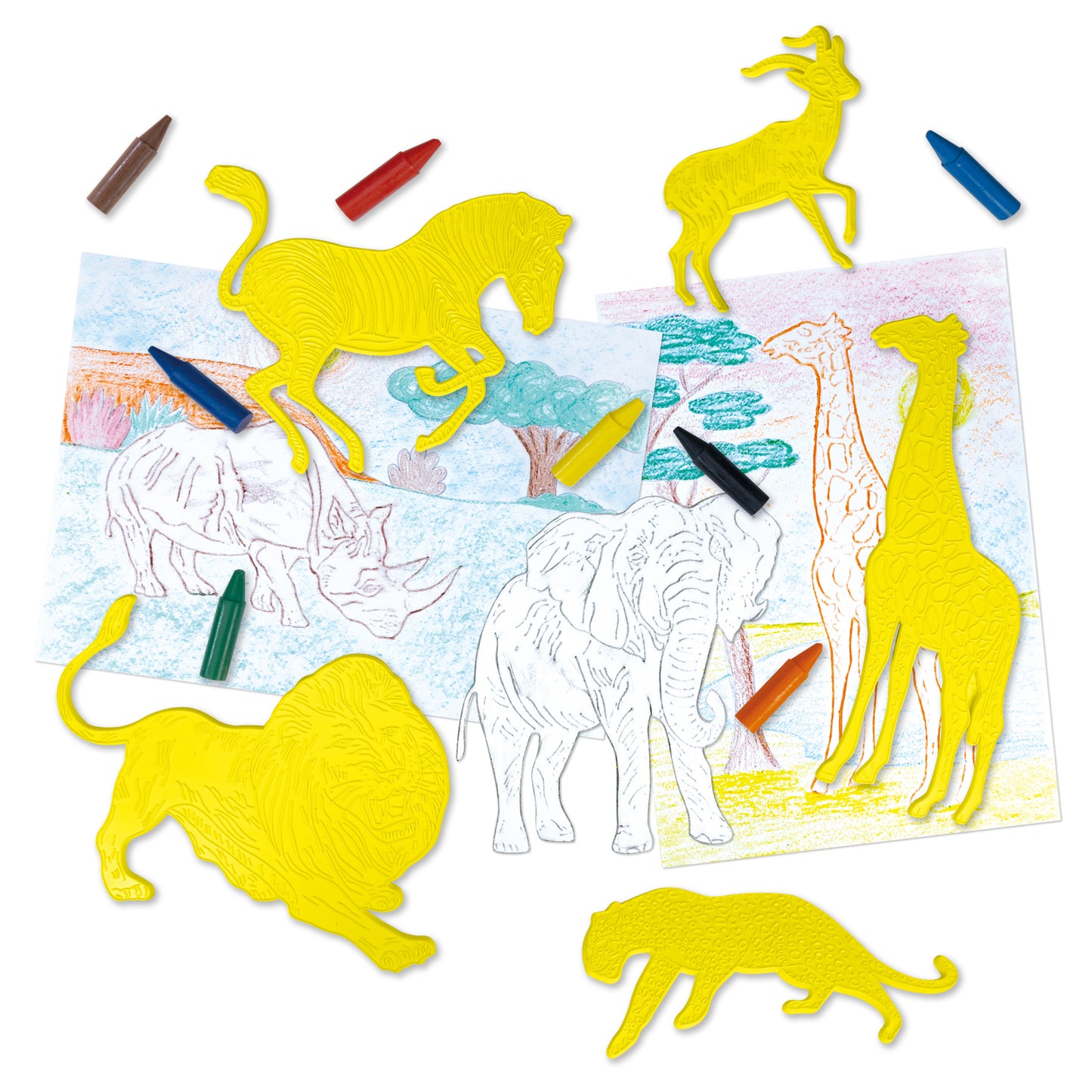 Creative Templates - Safari Animals