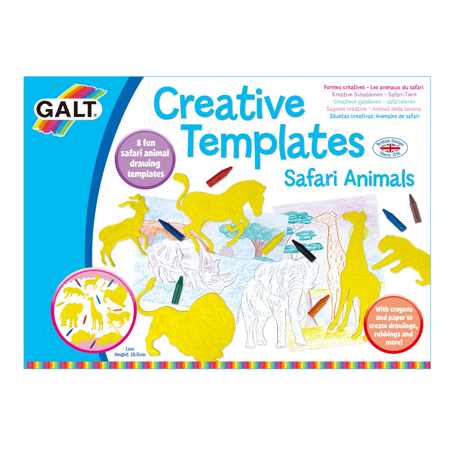 Creative Templates - Safari Animals