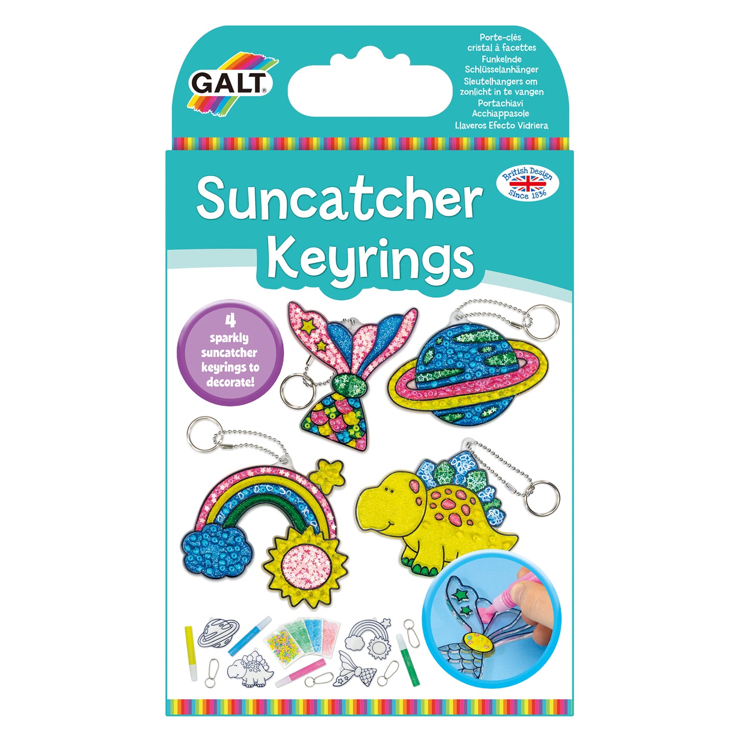 Suncatcher Keyrings