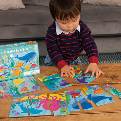 4 Puzzles in a Box - Ocean