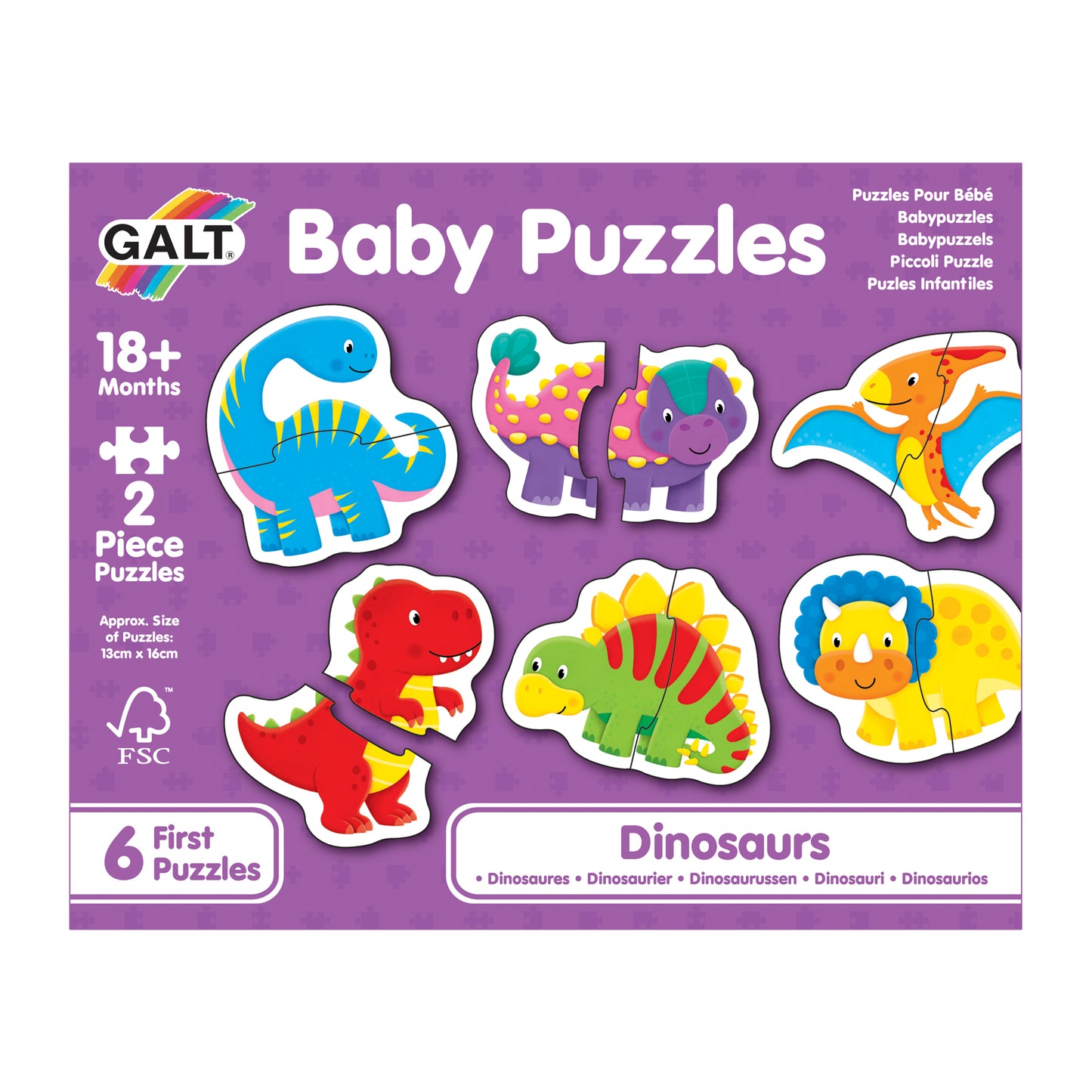 BABY PUZZLES - DINOSAURS