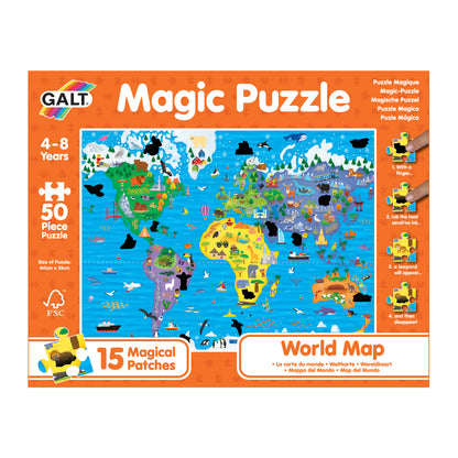 Magic Puzzle: World Map