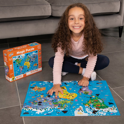 Magic Puzzle: World Map