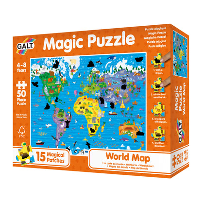 Magic Puzzle: World Map