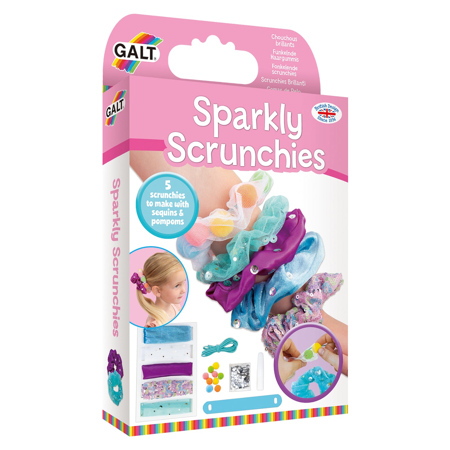 Sparkly Scrunchies