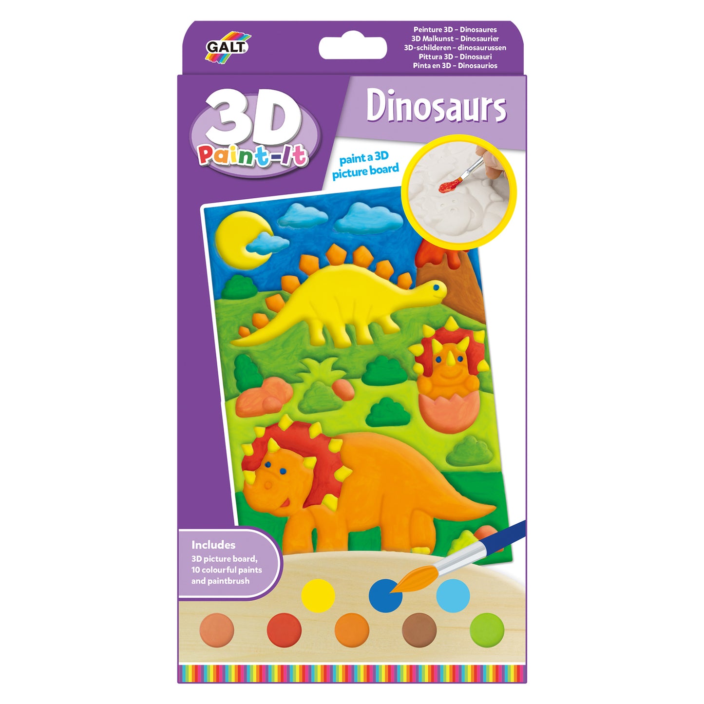 3D Paint It - Dinosaurs