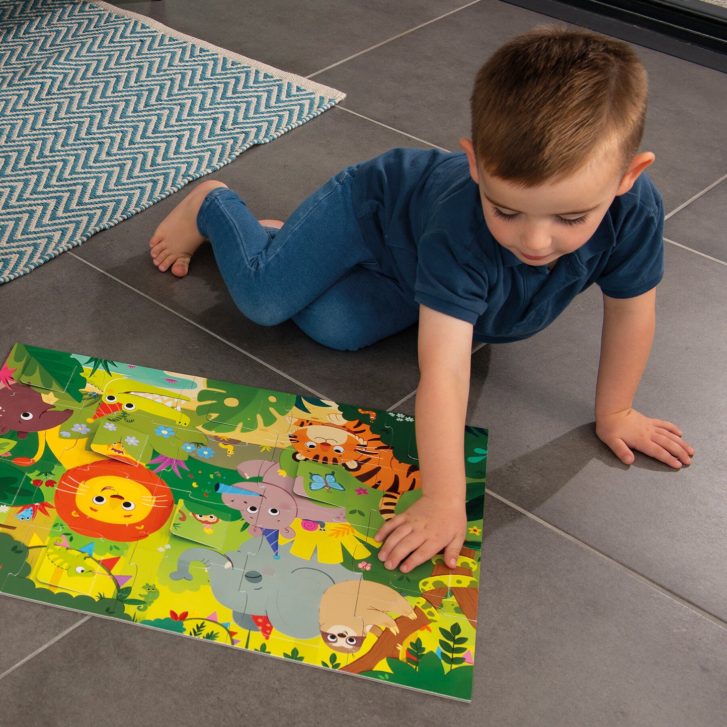 Who's Hiding? Puzzle: Jungle Jamboree