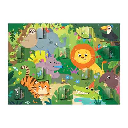 Who's Hiding? Puzzle: Jungle Jamboree
