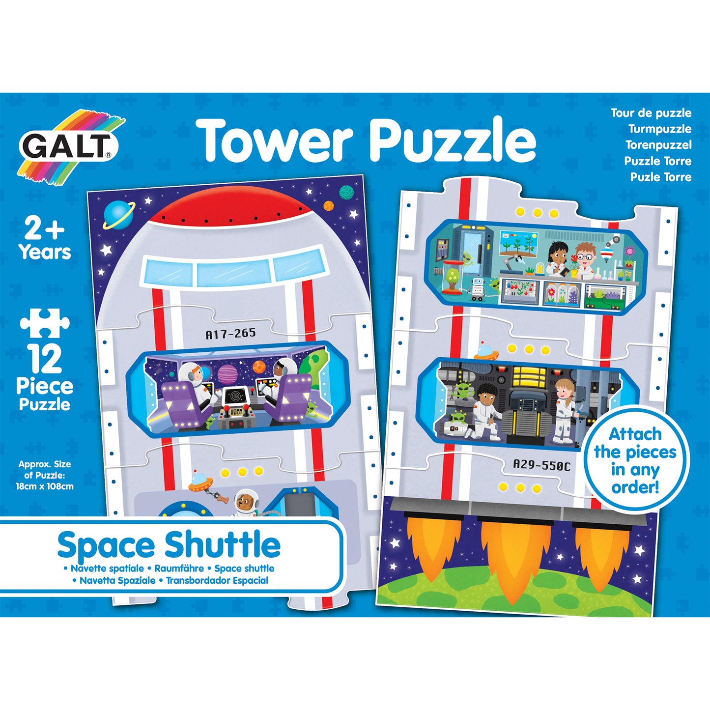 Tower Puzzle: Space Shuttle