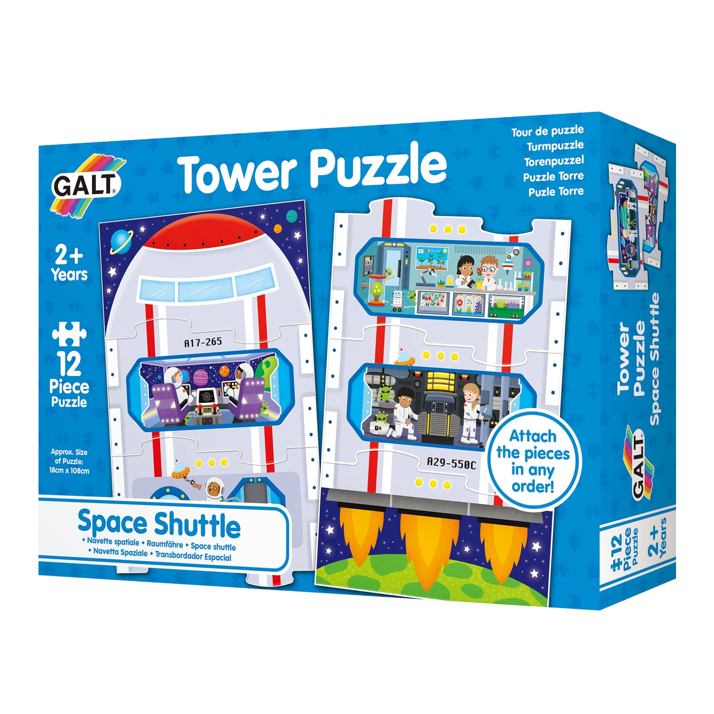 Tower Puzzle: Space Shuttle