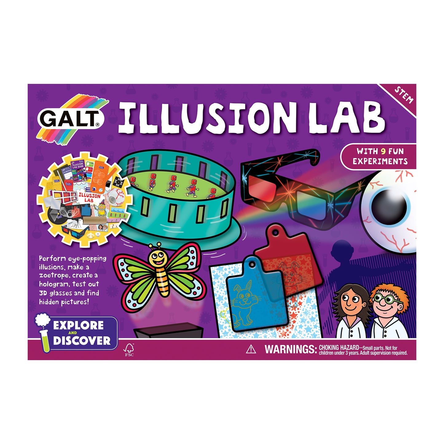 Explore and Discover - Illusion Lab