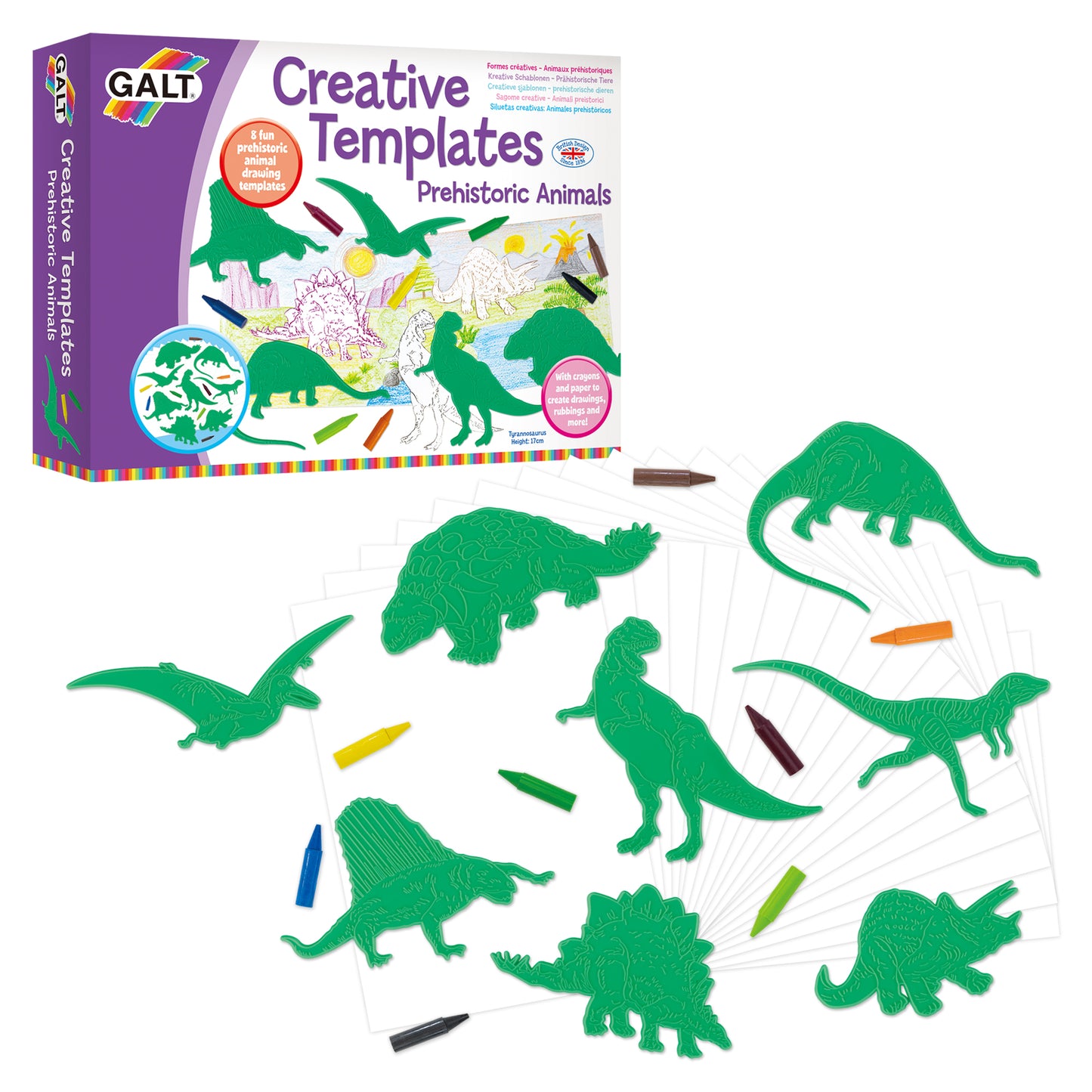 CREATIVE TEMPLATES - PREHISTORIC ANIMALS