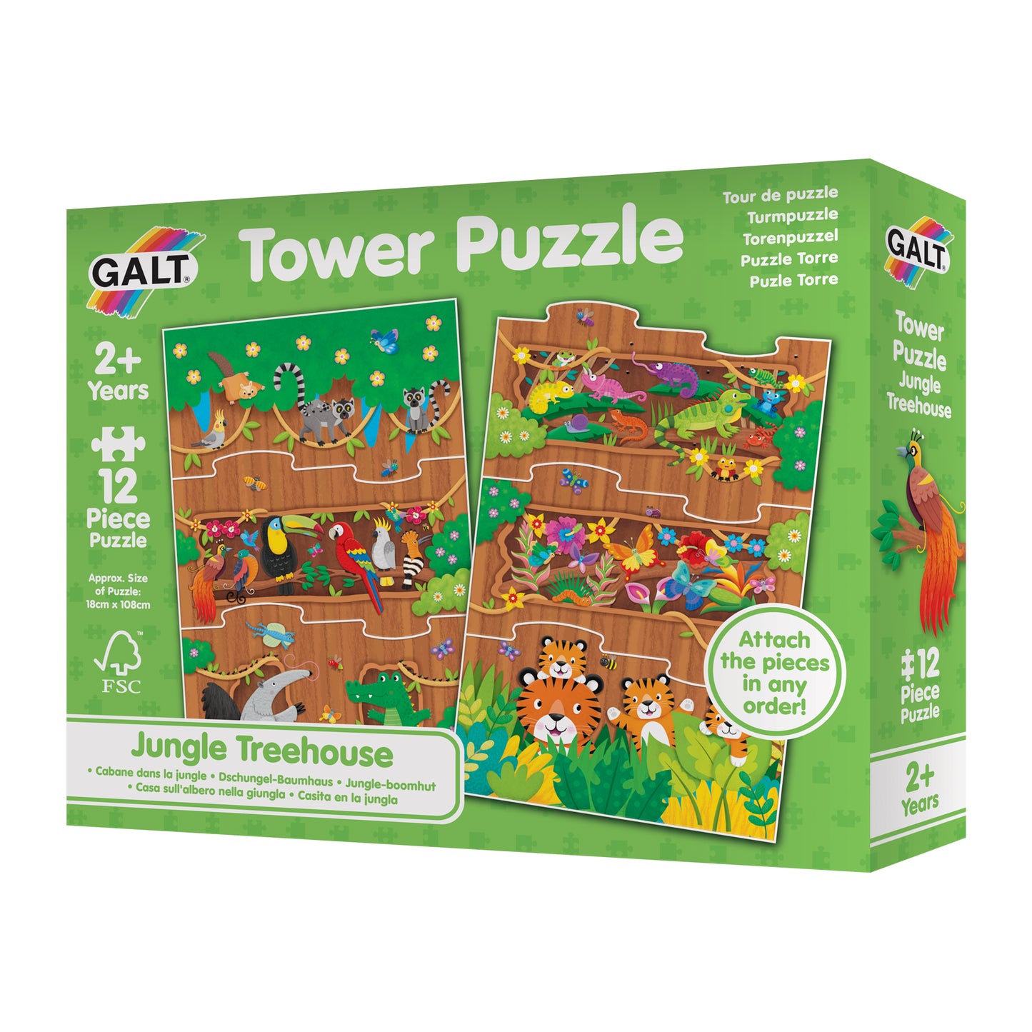 Tower Puzzle: Jungle Treehouse