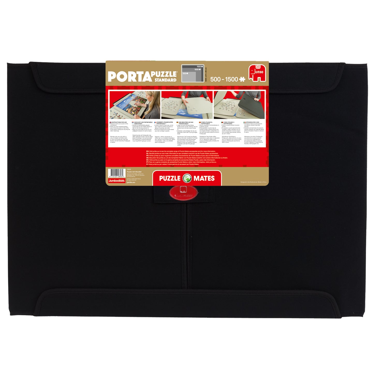 Jumbo Portapuzzle Deluxe puzzelmap tot 1000 stukjes - met Jumbo Portapuzzle Deluxe puzzelmap tot 1000 stukjes - met