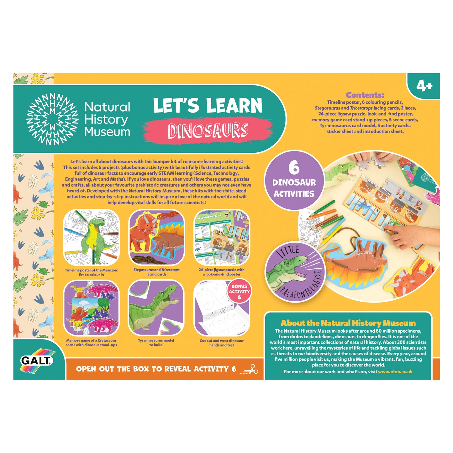 Let's Learn Dinosaurs NHM