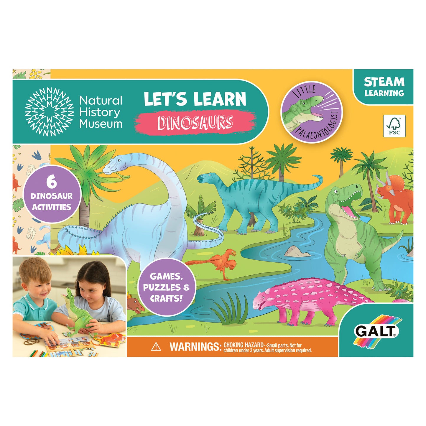 Let's Learn Dinosaurs NHM