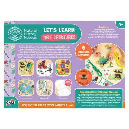 Let's Learn Tiny Creatures NHM