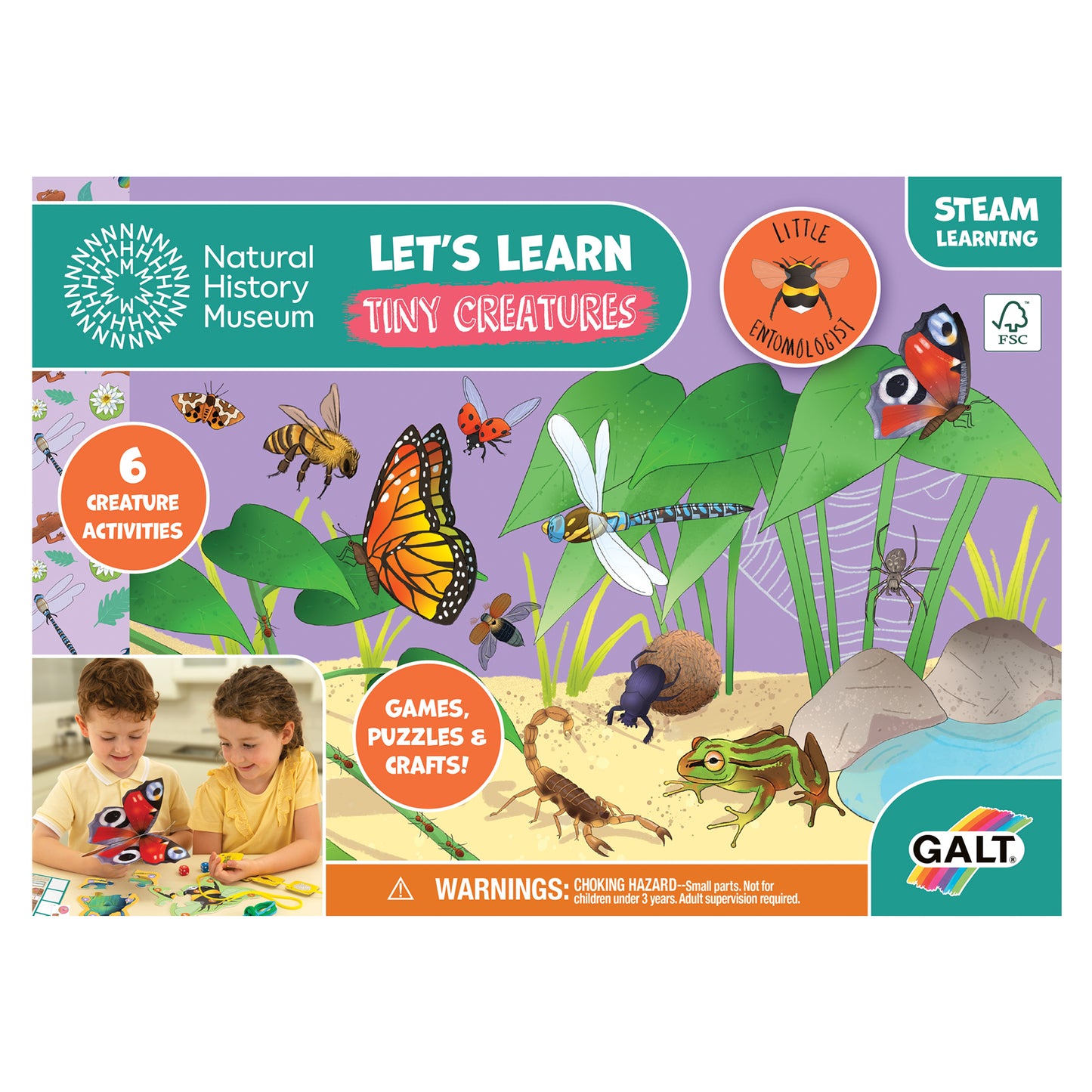 Let's Learn Tiny Creatures NHM