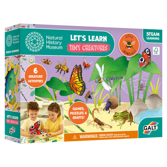 Let's Learn Tiny Creatures NHM
