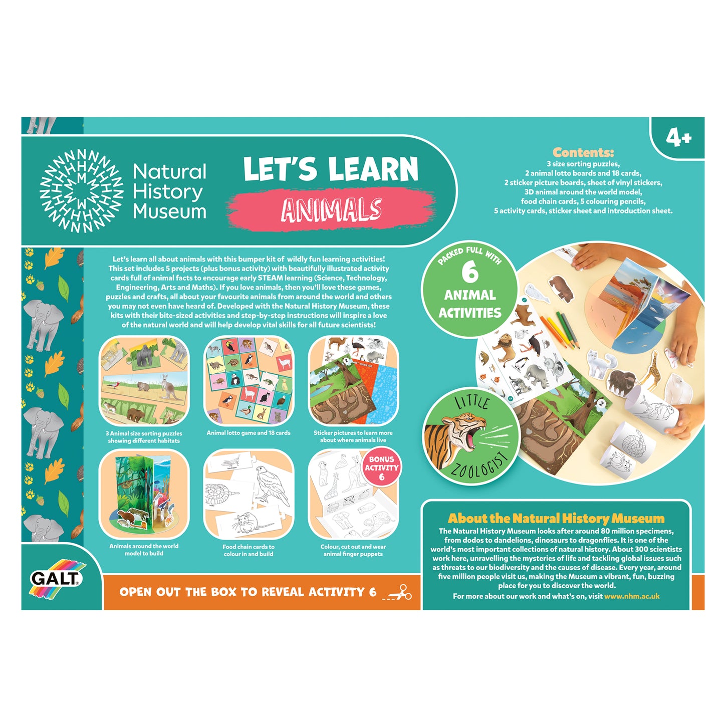 Let's learn animals NHM