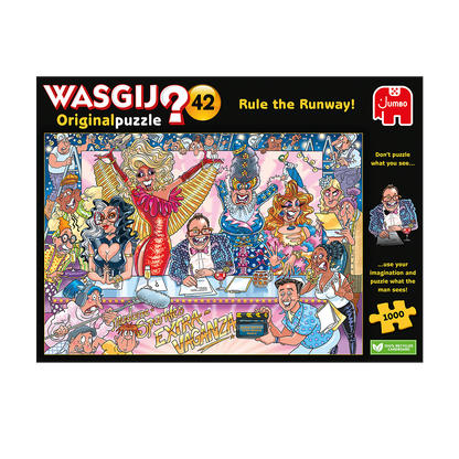 Wasgij Original 42 - Rule the Runway! 1000pcs - product image - Jumboplay.com
