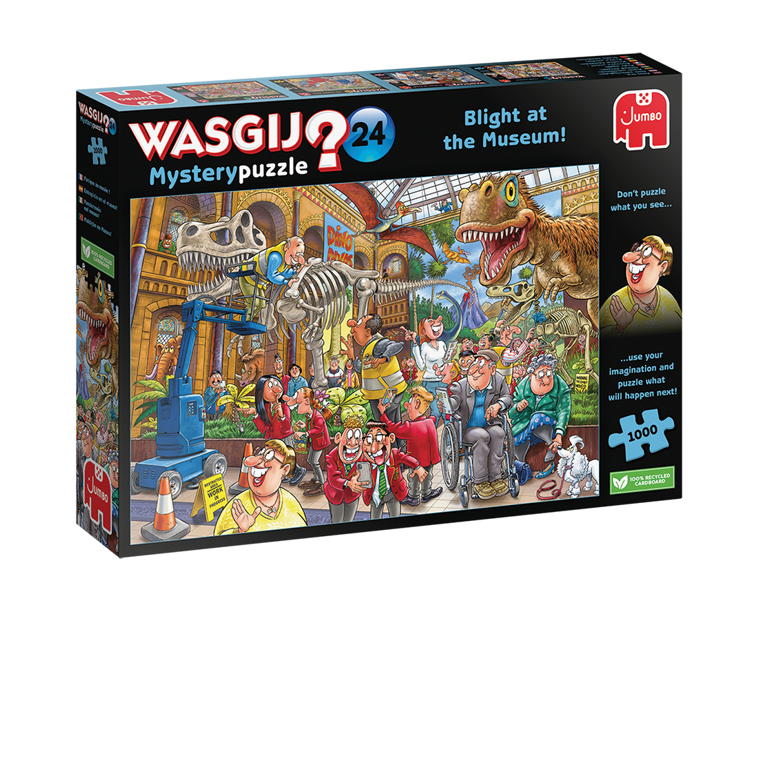 Wasgij Mystery 24 Blight at the museum! 1000pcs - product image - Jumboplay.com