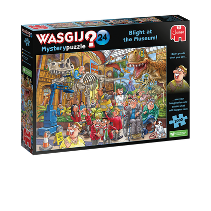 Wasgij Mystery 24 Blight at the museum! 1000pcs - product image - Jumboplay.com