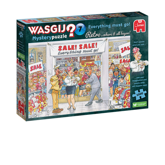 Wasgij Retro Mystery 7 - Everything Must Go! (1000 pieces)