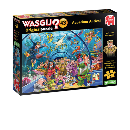 Wasgij Original 43 - Aquarium Antics! (1000 pieces)