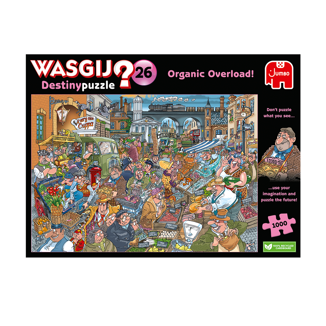 Wasgij Destiny 26 Organic Overload! 1000pcs - product image - Jumboplay.com