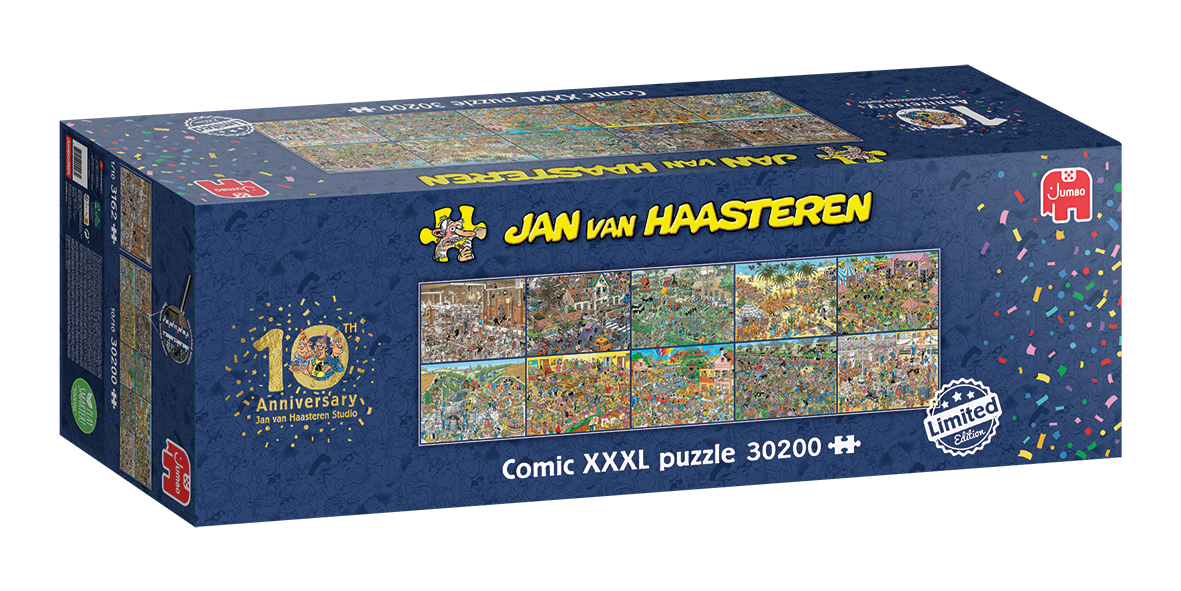 JvH 10 Years JvH XXXL Puzzle 30.200pcs - product image - Jumboplay.com