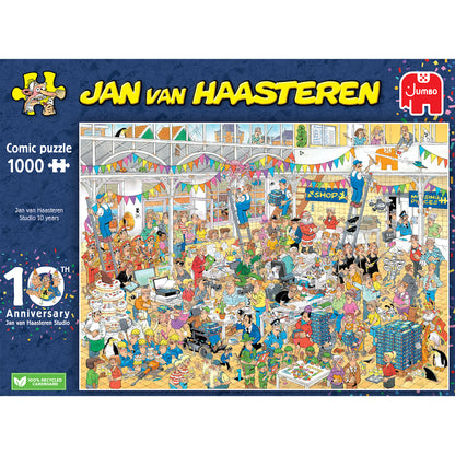 Jan van Haasteren - 10 Years Jan van Haasteren - Studio (1000 pieces)