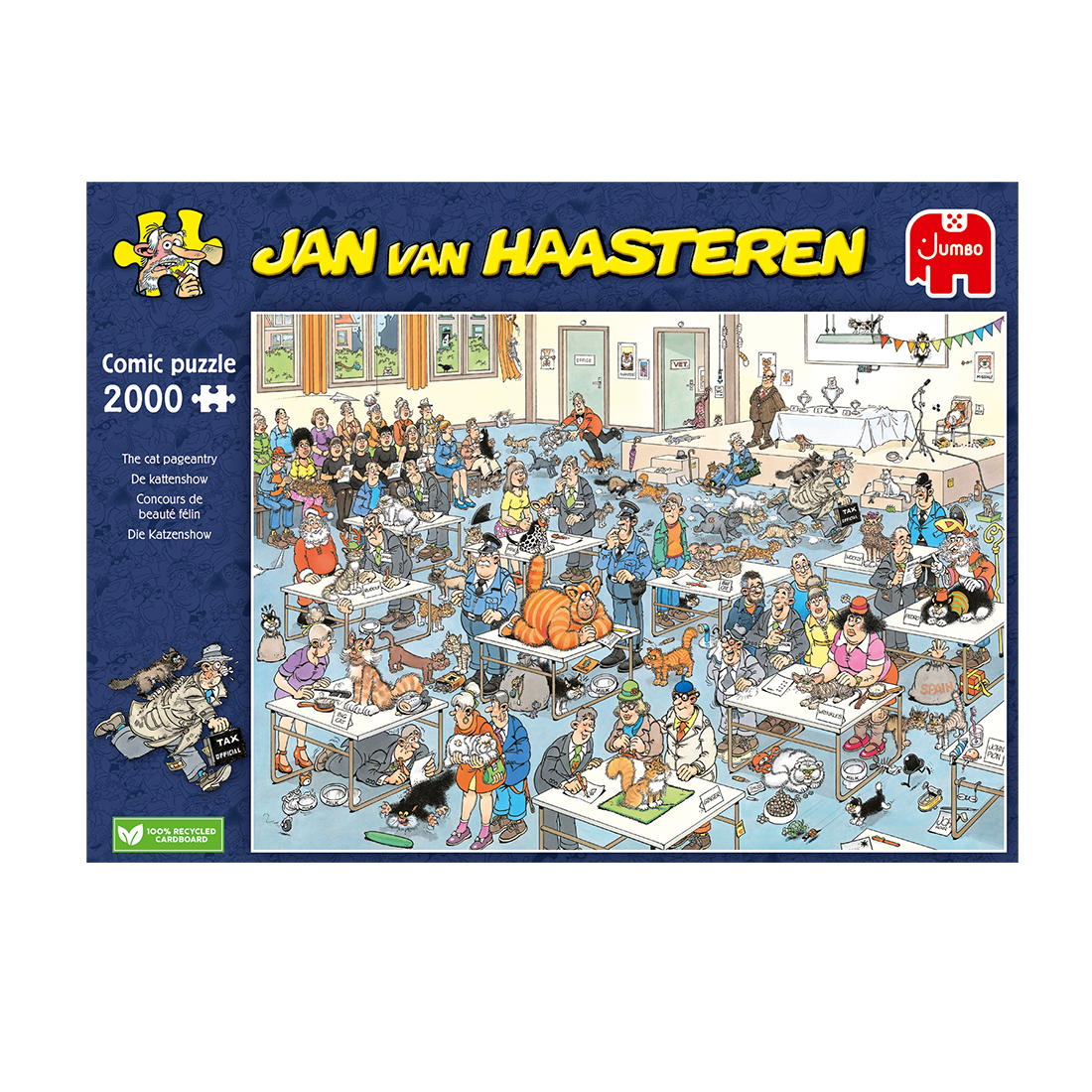 JvH The cat pageantry 2000pcs - product image - Jumboplay.com