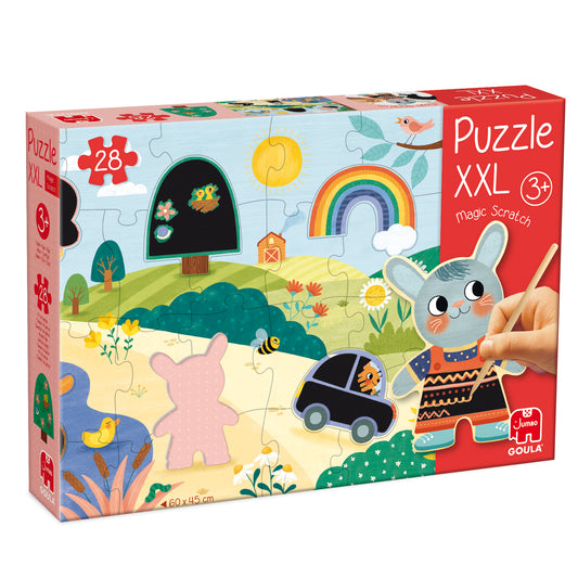 Jumbo Goula Omkeerbare Puzzel XXL Boerderij Dag en ... | Speelgoed Jumbo Goula Omkeerbare Puzzel XXL Boerderij Dag en ... | Speelgoed