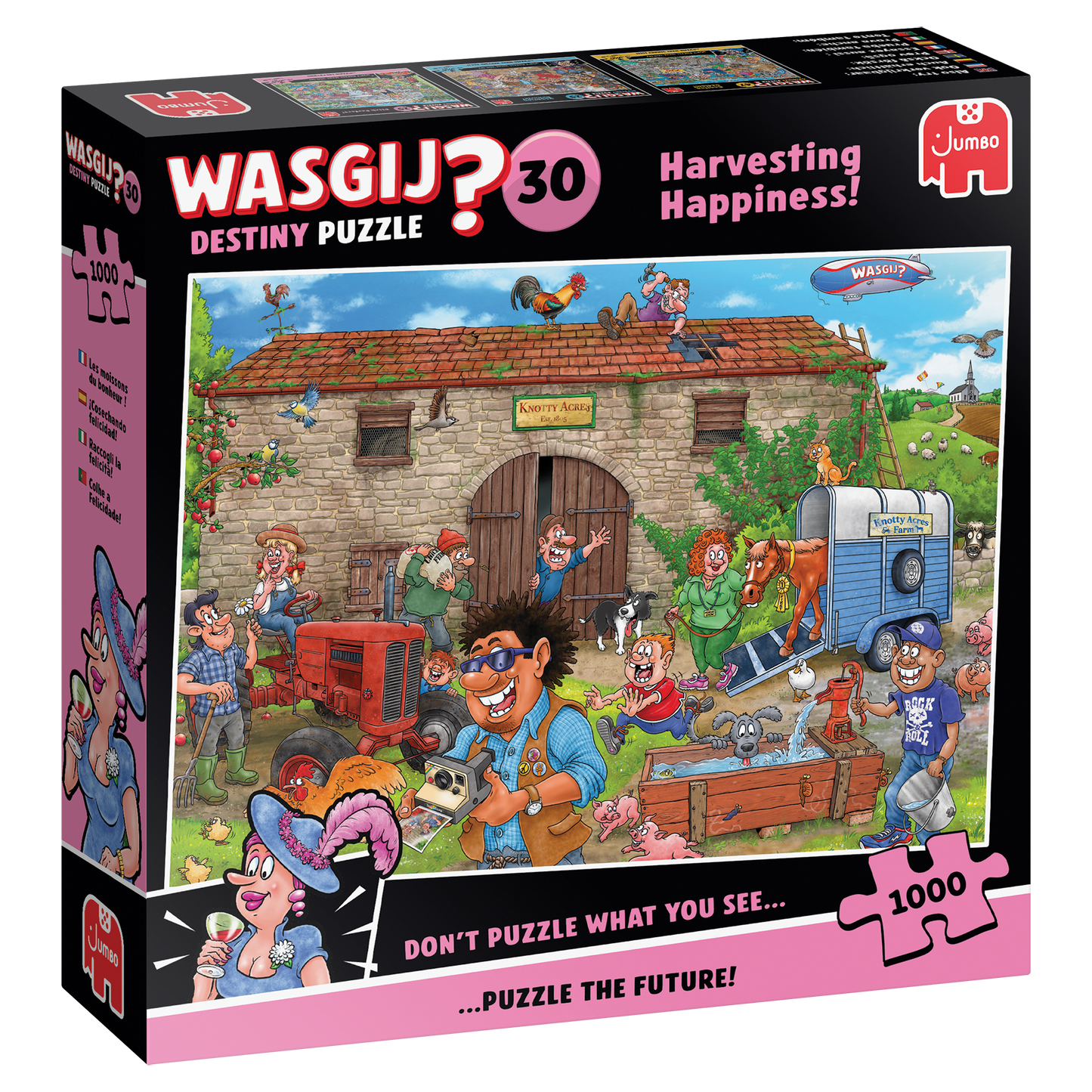 Wasgij Destiny 30 - Harvesting Happiness! (1000 pieces)