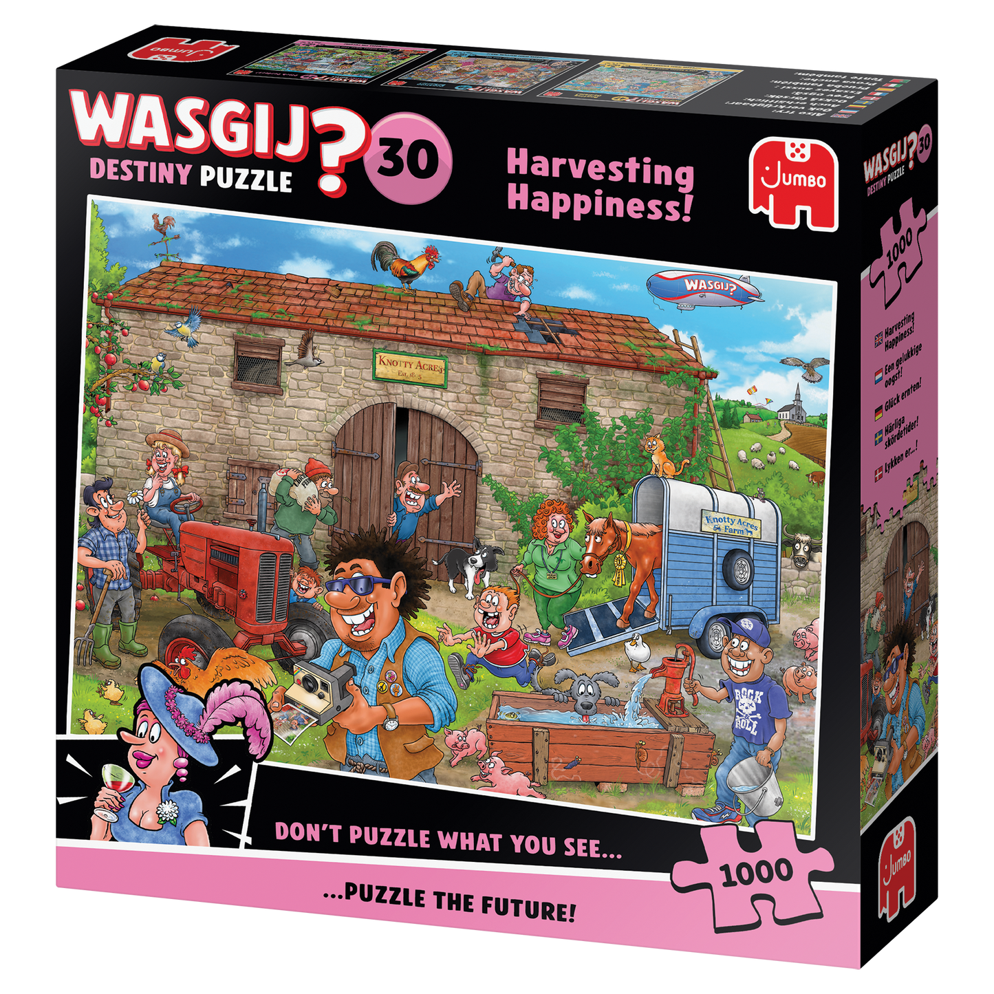 Wasgij Destiny 30 - Harvesting Happiness! (1000 pieces)