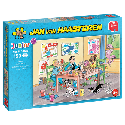 Jan van Haasteren Junior 20 - Creatief met klei (150 stukjes)