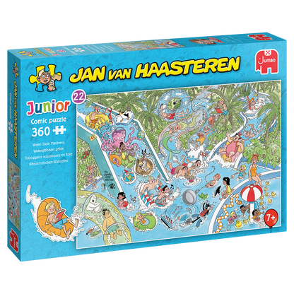Jan van Haasteren Junior 22 - Waterglijbaan gekte (360 stukjes)