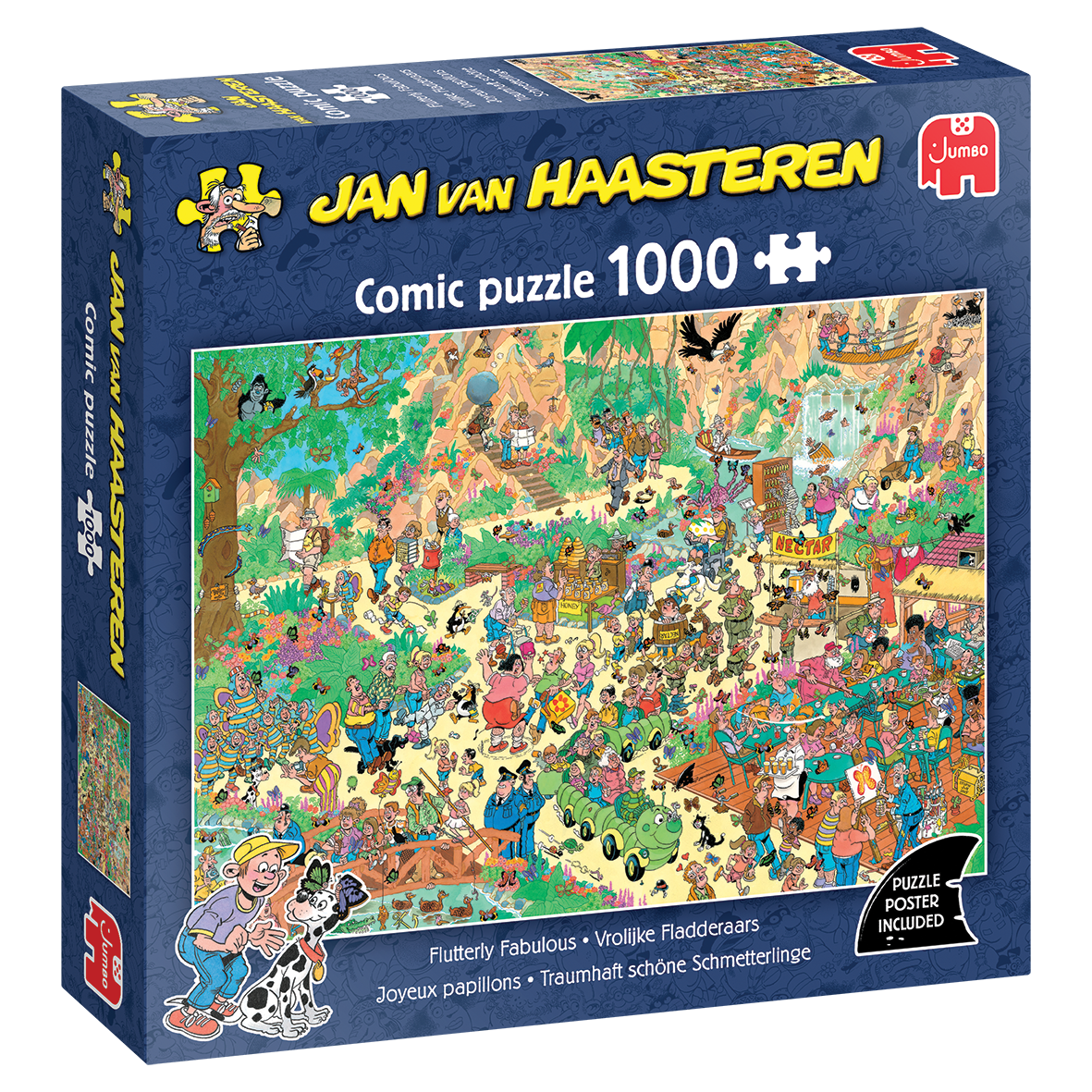 Jan van Haasteren - Vrolijke Fladderaars (1000 stukjes)