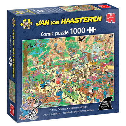 Jan van Haasteren - Vrolijke Fladderaars (1000 stukjes)