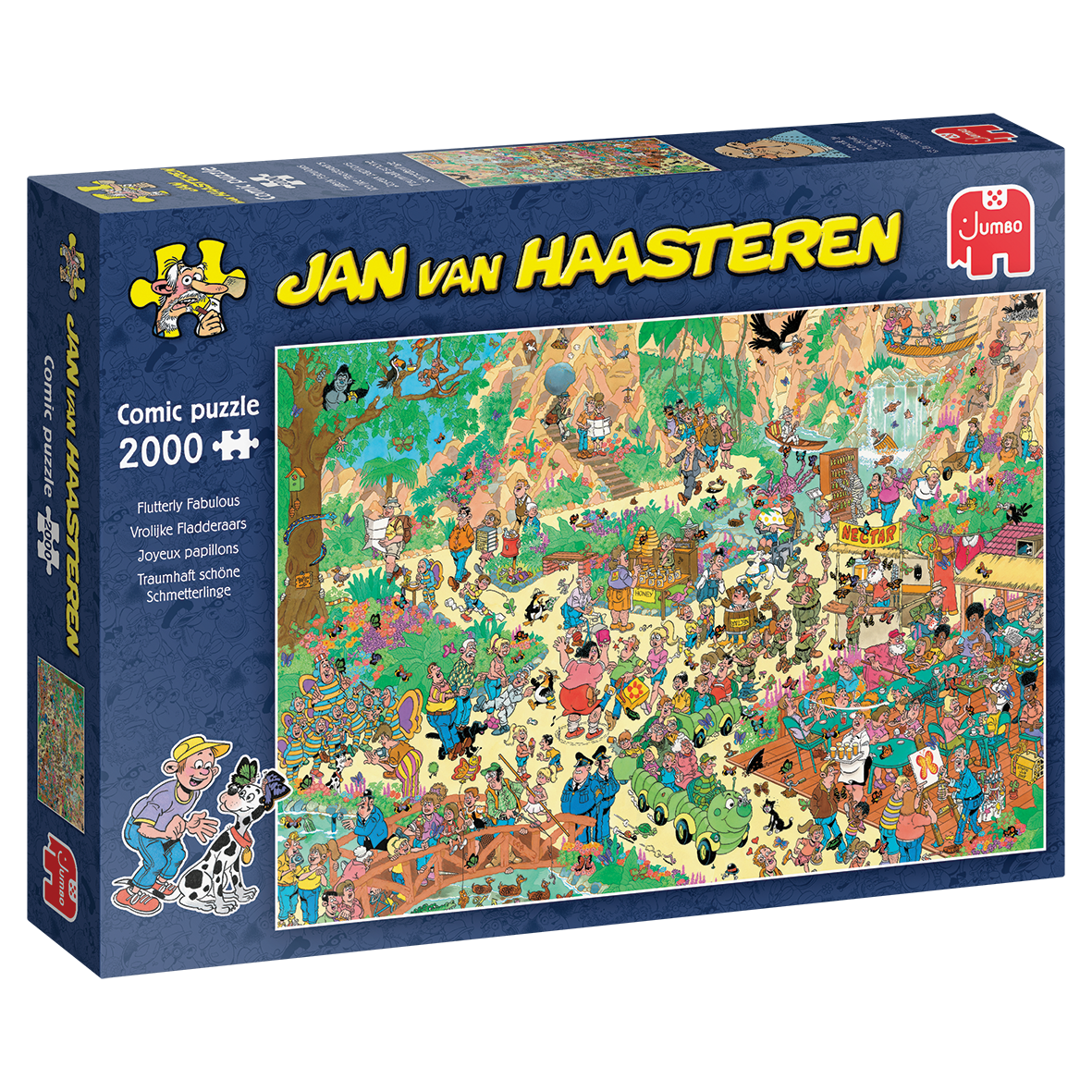 Jan van Haasteren - Joyeux papillons (2000 pièces)