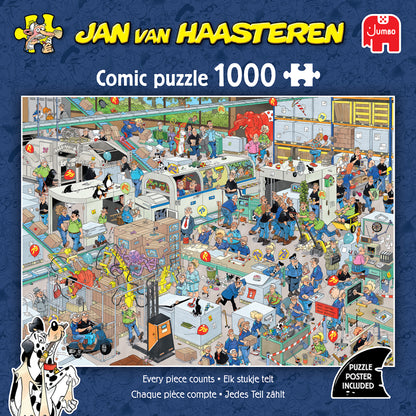Jan van Haasteren - De Nederlandse Spellenfabriek (1000 stukjes)