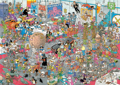 Jan van Haasteren - Geef ons de ruimte & Net als in de film (2x1000 stukjes)