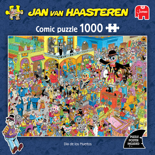 Jan van Haasteren - Dia de los Muertos (1000 pieces)
